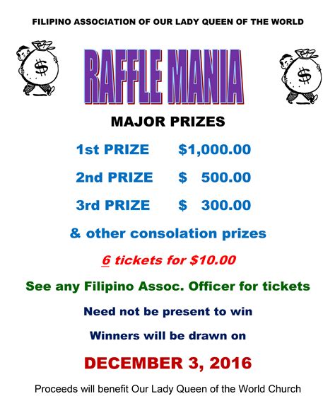 raffle in tagalog